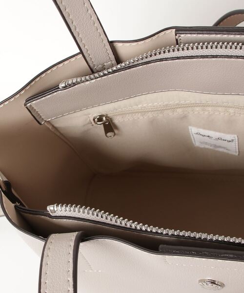 Legato Largo(レガートラルゴ)の「Legato Largo / かるいかばんPU 2WAYトート / LH-P0002Z(トートバッグ・レディース・ベージュ/オリーブ/ベージュ系その他/ラベンダー/ブラック/キャメル/アイボリー/イエロー/ライトブルー・ONESIZE)」の21枚目の写真