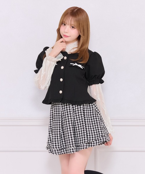 apres jour（アプレジュール）の「ハイウエストフレアスカパン（スカート・レディース・ブラック/モカ/ピンクベージュ/ブラウン系その他/ブラック系その他/ブラック系その他2/ドット/ブラウン系その他2/アイボリー/ホワイト系その他2/チャコールグレー/グレー系その他/ホワイト/ブラック系その他4/ブラック系その他3/グレー/グレー系その他2/ブラウン系その他3・X-LARGE/フリー）」の19枚目の写真