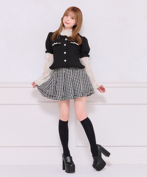 ハイウエストフレアスカパン（スカート）｜apres jour（アプレジュール