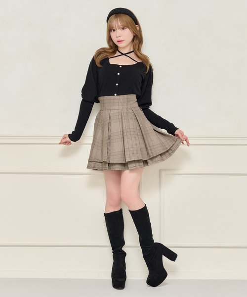 ハイウエストフレアスカパン（スカート）｜apres jour（アプレジュール