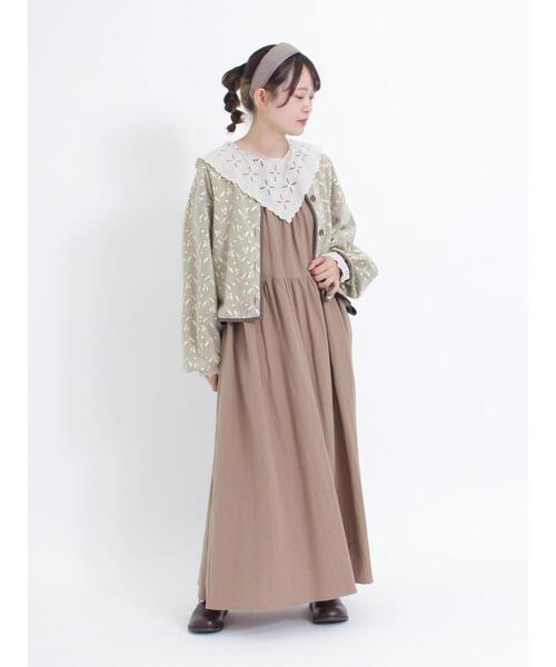 Samansa Mos2（サマンサ モスモス）の「花柄カットジャカード