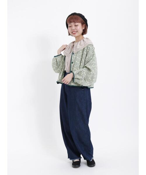 Samansa Mos2（サマンサ モスモス）の「花柄カットジャカード