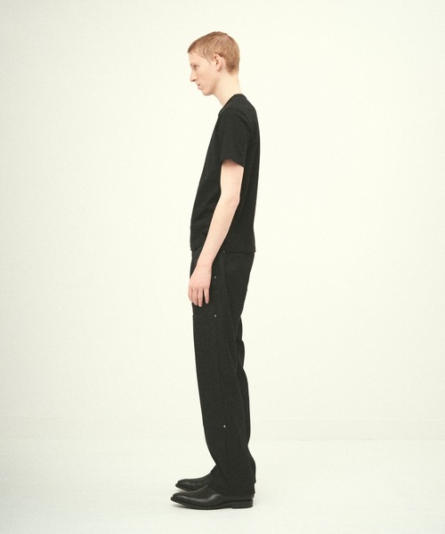 Juha(ユハ)の「BASIC TEE(Tシャツ/カットソー・メンズ・ブラック/ホワイト/レッド/チャコールグレー・3/4)」の6枚目の写真