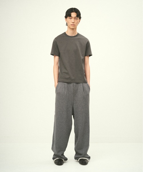 Juha(ユハ)の「BASIC TEE(Tシャツ/カットソー・メンズ・ブラック/ホワイト/レッド/チャコールグレー・3/4)」の8枚目の写真