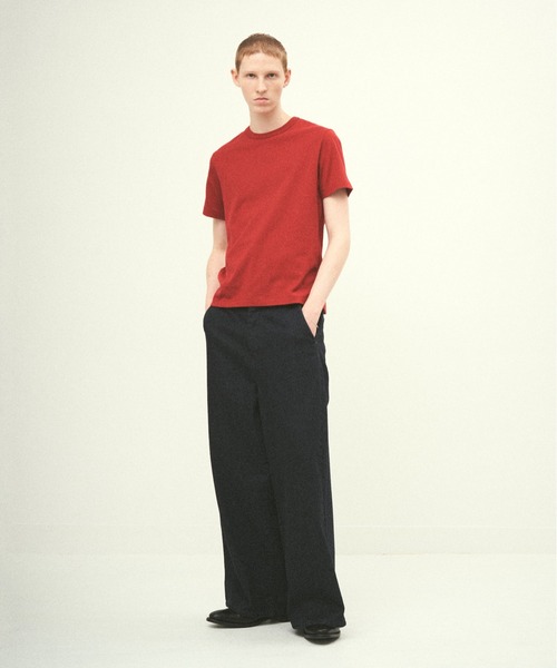 Juha(ユハ)の「BASIC TEE(Tシャツ/カットソー・メンズ・ブラック/ホワイト/レッド/チャコールグレー・3/4)」の11枚目の写真