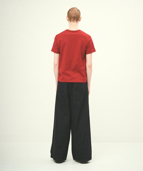 Juha(ユハ)の「BASIC TEE(Tシャツ/カットソー・メンズ・ブラック/ホワイト/レッド/チャコールグレー・3/4)」の13枚目の写真