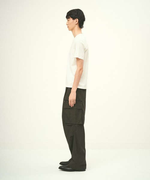 Juha(ユハ)の「BASIC TEE(Tシャツ/カットソー・メンズ・ブラック/ホワイト/レッド/チャコールグレー・3/4)」の15枚目の写真