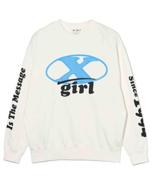 X-girl | OVAL X LOGO SWEAT TOP(スウェット)