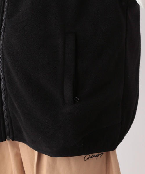 Ridingmania（ライディングマニア）の「【Ridingmania/ライディングマニア】ロゴワッペン/フリースバルーンベスト（ベスト・メンズ・ブラック/パープル/グレー・MEDIUM/LARGE）」の12枚目の写真