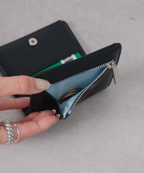 Kastane（カスタネ）の「【Kolors like you/新色追加/WEB限定】oval parts multi case（財布・レディース・ブラウン/ブルー/ブラック/シルバー・FREE）」の13枚目の写真