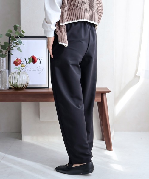 Social GIRL（ソーシャルガール）の「ワイドカーブパンツ（その他パンツ・レディース・ブラウン/グレー/ブラック/ブルー/イエロー/テラコッタ/グレイッシュベージュ/カーキ・M）」の9枚目の写真