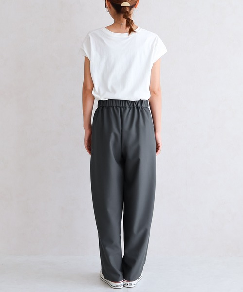 Social GIRL（ソーシャルガール）の「ワイドカーブパンツ（その他パンツ・レディース・ブラウン/グレー/ブラック/ブルー/イエロー/テラコッタ/グレイッシュベージュ/カーキ・M）」の15枚目の写真