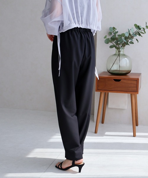 Social GIRL（ソーシャルガール）の「ワイドカーブパンツ（その他パンツ・レディース・ブラウン/グレー/ブラック/ブルー/イエロー/テラコッタ/グレイッシュベージュ/カーキ・M）」の19枚目の写真