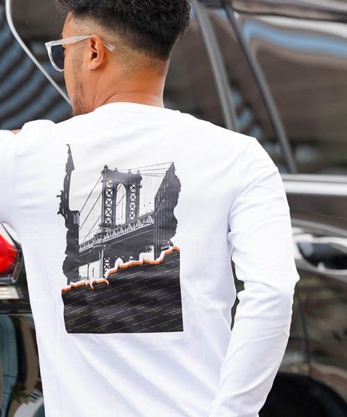 トーンフォトロングティー（Tシャツ/カットソー）｜adamsJUGGLER（アダムスジャグラー）