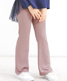 パンツ（パープル/紫色系・フレア・ブーツカット）ファッション