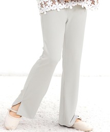 Bee des Bee（ビーデスビー）の「スリット入り リブ地フレアパンツ（その他パンツ）」