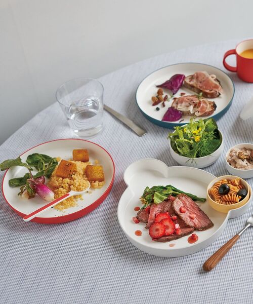 I.D.E.A international(イデアインターナショナル)の「KIDSDISH ギフトボックス スタンダードセット(その他ベビー用品・レディース・イエロー/グレー/オレンジ/ネイビー・フリ-)」の5枚目の写真