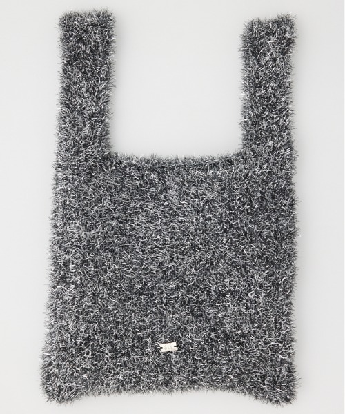 SLY（スライ）の「GLITTER MINI TOTE グリッター ミニ トート バッグ ラメ（トートバッグ・レディース・シルバー/マルチ/ブラック・FREE）」の3枚目の写真