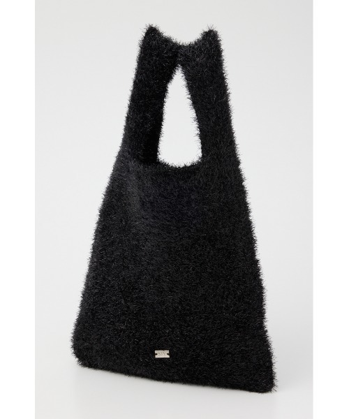 SLY（スライ）の「GLITTER MINI TOTE グリッター ミニ トート バッグ ラメ（トートバッグ・レディース・シルバー/マルチ/ブラック・FREE）」の4枚目の写真