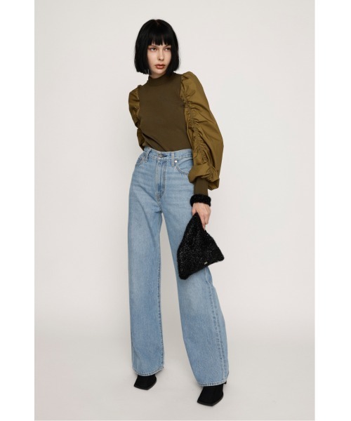 SLY（スライ）の「GLITTER MINI TOTE グリッター ミニ トート バッグ ラメ（トートバッグ・レディース・シルバー/マルチ/ブラック・FREE）」の10枚目の写真