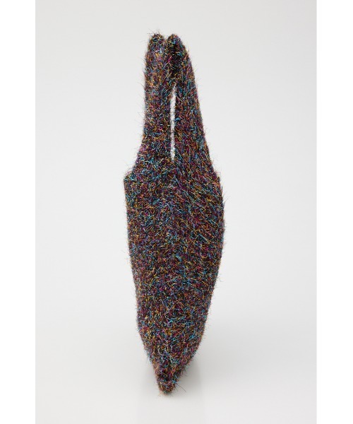 SLY（スライ）の「GLITTER MINI TOTE グリッター ミニ トート バッグ ラメ（トートバッグ・レディース・シルバー/マルチ/ブラック・FREE）」の19枚目の写真