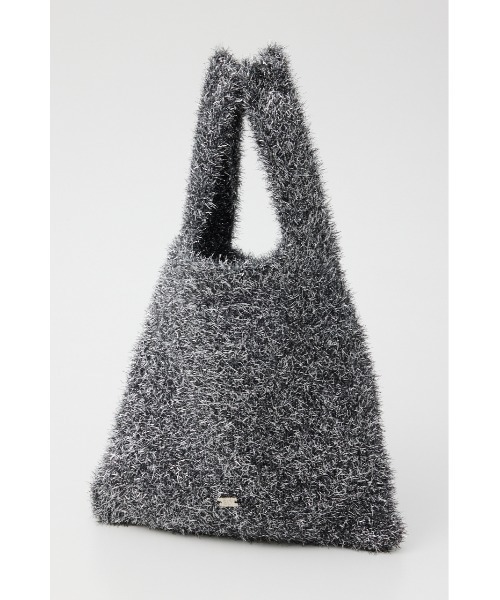 SLY（スライ）の「GLITTER MINI TOTE グリッター ミニ トート バッグ ラメ（トートバッグ・レディース・シルバー/マルチ/ブラック・FREE）」の12枚目の写真