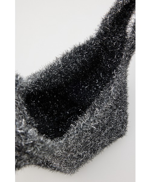 SLY（スライ）の「GLITTER MINI TOTE グリッター ミニ トート バッグ ラメ（トートバッグ・レディース・シルバー/マルチ/ブラック・FREE）」の16枚目の写真