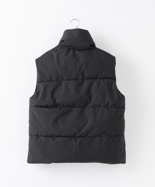 Chaco closet（チャコ クローゼット）の「スタンドネックミリタリー中綿ベスト（ダウンベスト・レディース・アイボリー/ブラック・FREE）」の14枚目の写真