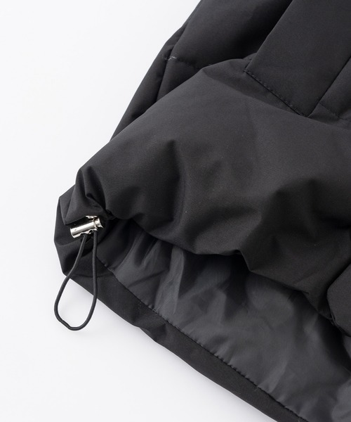 Chaco closet（チャコ クローゼット）の「スタンドネックミリタリー中綿ベスト（ダウンベスト・レディース・アイボリー/ブラック・FREE）」の18枚目の写真