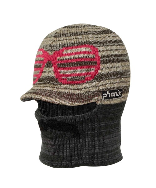 phenix(フェニックス)の「phenix(フェニックス)Color glasses Junior Knit Hat キッズ/スキーウェア/ニット帽/キャップ/ビーニー(ニットキャップ/ビーニー・キッズ・パープル/ブラック/グレー/カーキ・ONE SIZE)」の14枚目の写真