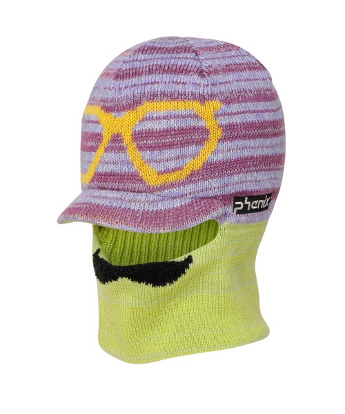 phenix(フェニックス)の「phenix(フェニックス)Color glasses Junior Knit Hat キッズ/スキーウェア/ニット帽/キャップ/ビーニー(ニットキャップ/ビーニー・キッズ・パープル/ブラック/グレー/カーキ・ONE SIZE)」の15枚目の写真