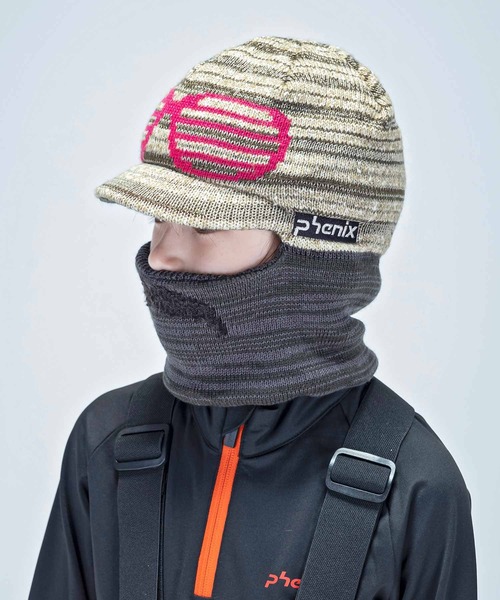 phenix(フェニックス)の「phenix(フェニックス)Color glasses Junior Knit Hat キッズ/スキーウェア/ニット帽/キャップ/ビーニー(ニットキャップ/ビーニー・キッズ・パープル/ブラック/グレー/カーキ・ONE SIZE)」の6枚目の写真
