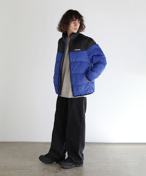 コントラストパネルジャケット XLARGE 【 エクストララージ 】 PANELED NYLON JACKET パネル ナイロン