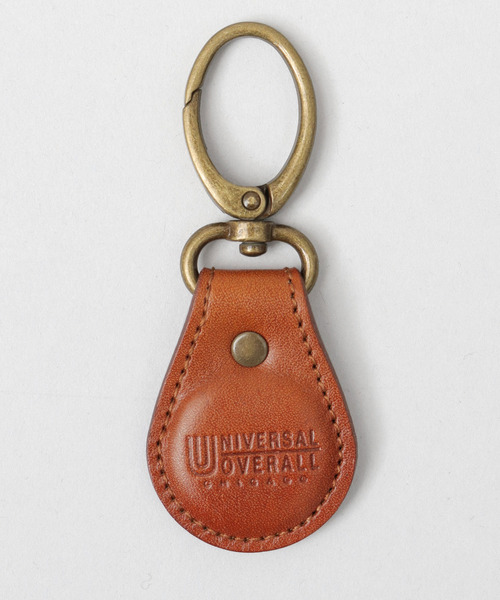 UNIVERSAL OVERALL（ユニバーサルオーバーオール）の「牛革 レザー キーリング（キーホルダー・メンズ・ダークブラウン/ブラック/ブラウン・FREE）」の6枚目の写真
