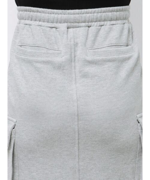 GYDA（ジェイダ）の「スウェットカーゴ ロングスカート（スカート・レディース・グレー/ブラック・FREE）」の16枚目の写真