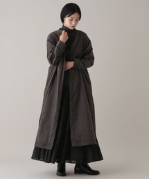 studio CLIP | 《natural by clip》細コールシャツワンピース(ワンピース)