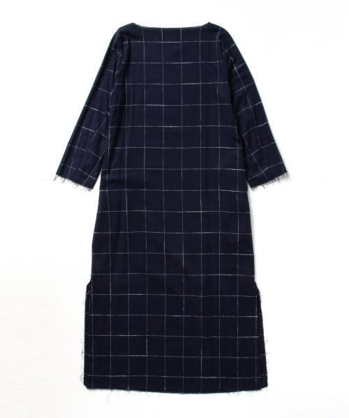 Ray BEAMS(レイビームス)の「Yuumi ARIA / シャツ ワンピース(ワンピース・レディース・ホワイト/ネイビー・ONE SIZE)」の12枚目の写真