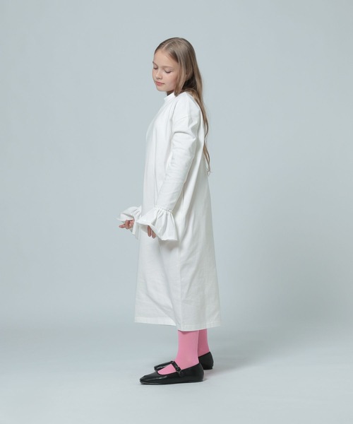 LOWRYS FARM(ローリーズファーム)の「ソデフリルカットワンピース 993149(ワンピース・キッズ・ブラック/ホワイト・FREE)」の6枚目の写真