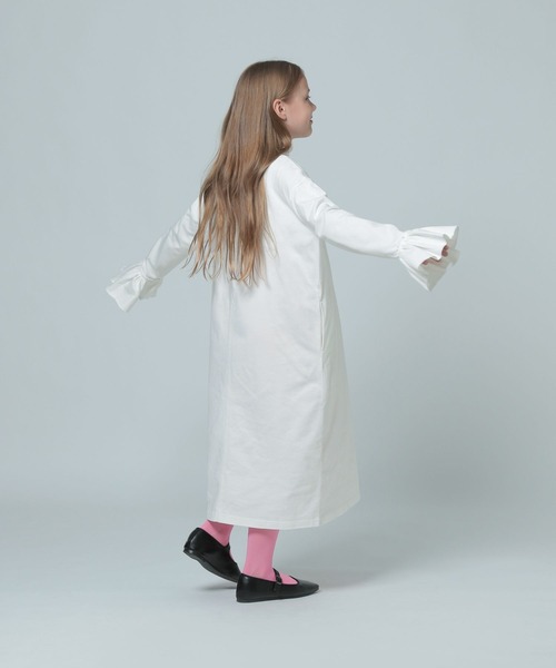 LOWRYS FARM(ローリーズファーム)の「ソデフリルカットワンピース 993149(ワンピース・キッズ・ブラック/ホワイト・FREE)」の7枚目の写真