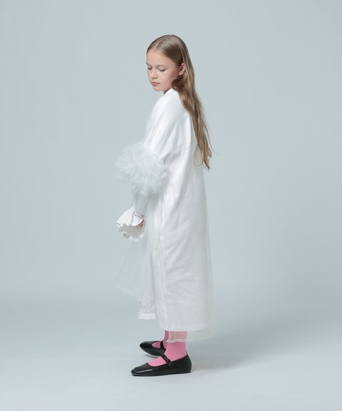 LOWRYS FARM(ローリーズファーム)の「ソデフリルカットワンピース 993149(ワンピース・キッズ・ブラック/ホワイト・FREE)」の12枚目の写真