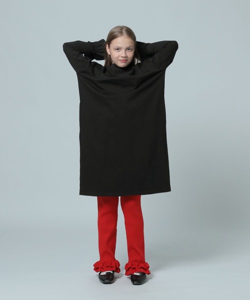 LOWRYS FARM(ローリーズファーム)の「ソデフリルカットワンピース 993149(ワンピース・キッズ・ブラック/ホワイト・FREE)」の13枚目の写真