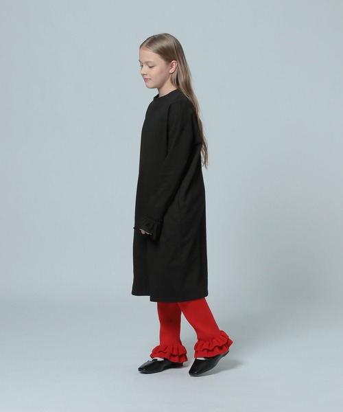 LOWRYS FARM(ローリーズファーム)の「ソデフリルカットワンピース 993149(ワンピース・キッズ・ブラック/ホワイト・FREE)」の14枚目の写真