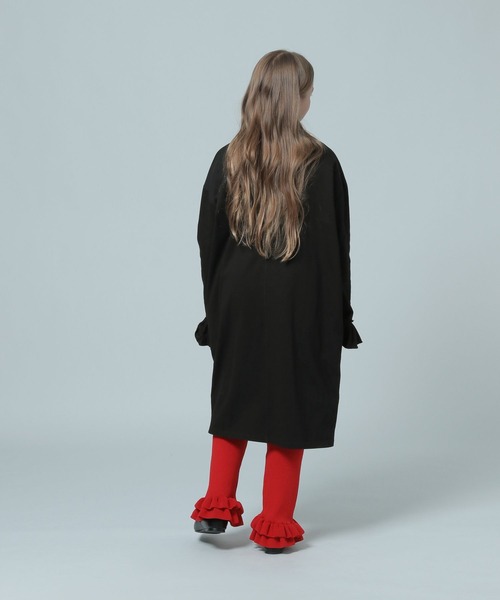 LOWRYS FARM(ローリーズファーム)の「ソデフリルカットワンピース 993149(ワンピース・キッズ・ブラック/ホワイト・FREE)」の16枚目の写真