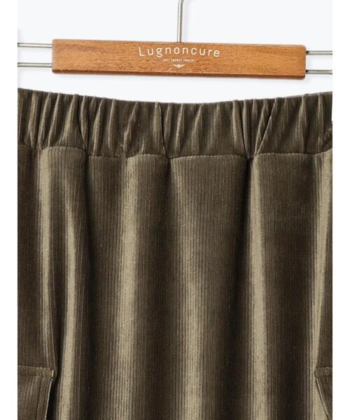 Lugnoncure（ルノンキュール）の「カットコールフラップポケットスカート（スカート・レディース・カーキ/ネイビー/グレー・F）」の20枚目の写真