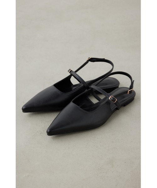 crie conforto(クリーコンフォルト)の「ポインテッドバックストラップパンプス(パンプス・レディース・グレー/ブラック・SMALL/MEDIUM/LARGE/LL)」の7枚目の写真