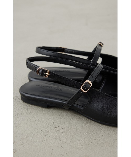 crie conforto(クリーコンフォルト)の「ポインテッドバックストラップパンプス(パンプス・レディース・グレー/ブラック・SMALL/MEDIUM/LARGE/LL)」の9枚目の写真