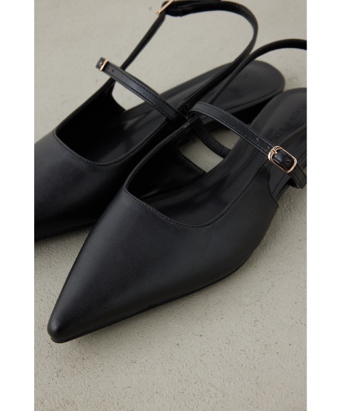 crie conforto(クリーコンフォルト)の「ポインテッドバックストラップパンプス(パンプス・レディース・グレー/ブラック・SMALL/MEDIUM/LARGE/LL)」の10枚目の写真