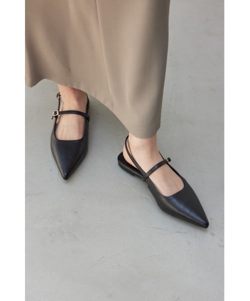 crie conforto(クリーコンフォルト)の「ポインテッドバックストラップパンプス(パンプス・レディース・グレー/ブラック・SMALL/MEDIUM/LARGE/LL)」の12枚目の写真