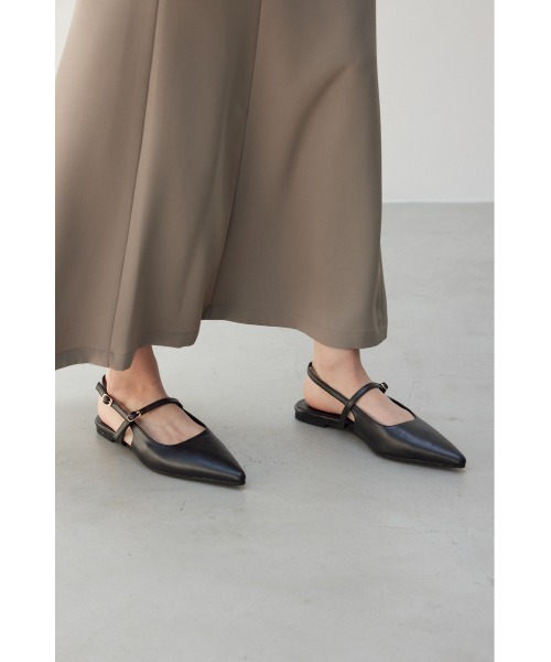 crie conforto(クリーコンフォルト)の「ポインテッドバックストラップパンプス(パンプス・レディース・グレー/ブラック・SMALL/MEDIUM/LARGE/LL)」の13枚目の写真