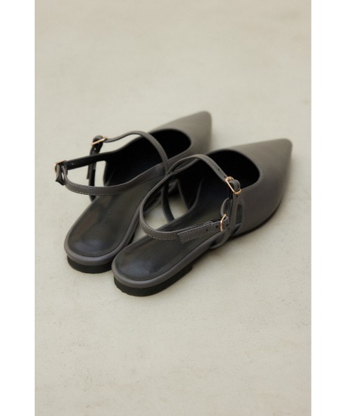 crie conforto(クリーコンフォルト)の「ポインテッドバックストラップパンプス(パンプス・レディース・グレー/ブラック・SMALL/MEDIUM/LARGE/LL)」の20枚目の写真